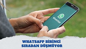 Whatsapp Birinci Sıradan Düşmüyor