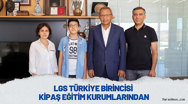 LGS Türkiye Birincisi Kipaş Eğitim Kurumlarından