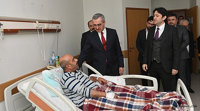 Başkan Güngör’den Şehir Hastanesi’ne Ziyaret