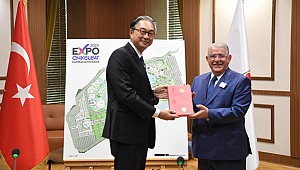 Güney Kore’nin Türkiye Büyükelçisinden Kahramanmaraş’a EXPO 2023 ziyareti