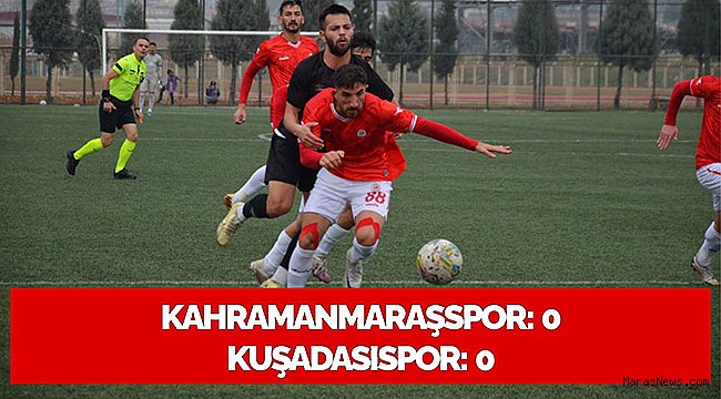 Kahramanmaraşspor: 0 - Kuşadasıspor: 0