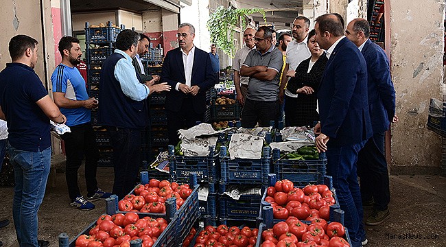 Başkan Güngör; “Sebze Meyve Halinde Faaliyetler Aksamadan Sürüyor”