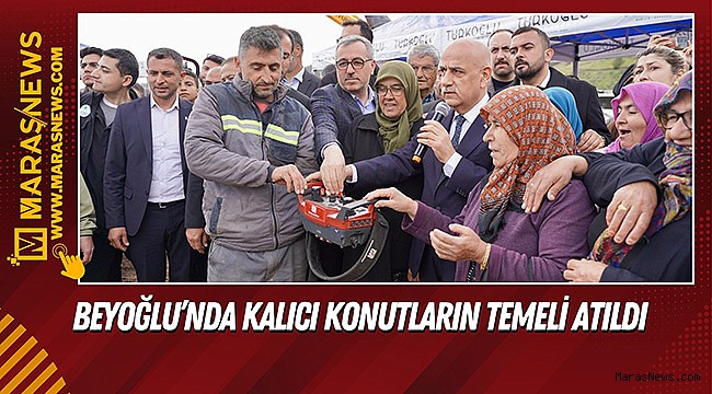 Beyoğlu’nda Kalıcı Konutların Temeli Atıldı