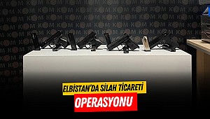 Elbistan’da silah ticareti operasyonu