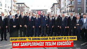 Bakan Kurum: “Yıl Sonuna Kadar 74 Bin Konut ve İş Yerini Hak Sahiplerimize Teslim Edeceğiz”