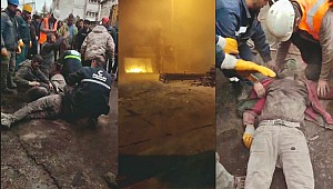 Kahramanmaraş’ta Termik Santralde 21 Metreden Düşen 4 İşçi Yaralandı