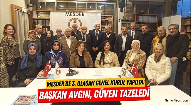 MESDER’de 3. Olağan Genel Kurul Yapıldı: Başkan Avgın, Güven Tazeledi
