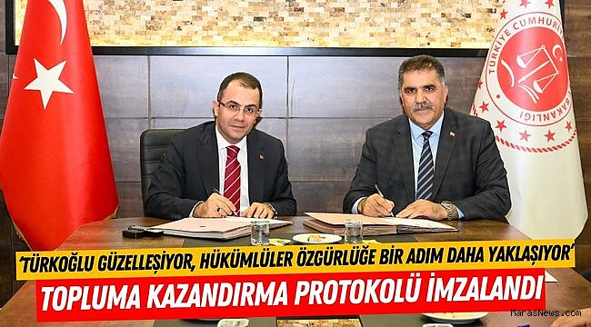 ‘Türkoğlu Güzelleşiyor, Hükümlüler Özgürlüğe Bir Adım Daha Yaklaşıyor.’