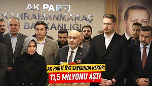 AK Parti üye sayısında rekor: 11,5 milyonu aştı