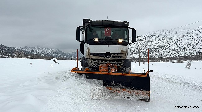 Büyükşehir’den Nurhak’ta Kış Şartlarıyla Etkin Mücadele
