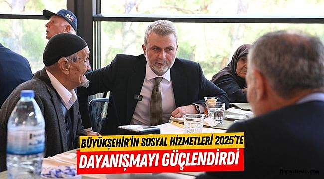 Büyükşehir’in Sosyal Hizmetleri 2025’te Dayanışmayı Güçlendirdi
