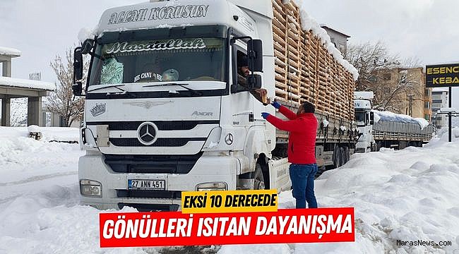 Eksi 10 Derecede Gönülleri Isıtan Dayanışma