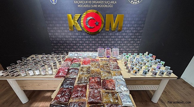 Kahramanmaraş’ta Kaçakçılık ve Uyuşturucu Operasyonu: 1 Tutuklama