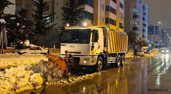 Şehir Merkezinde Arterler Ulaşıma Açık, Buzlanmaya Geçit Yok
