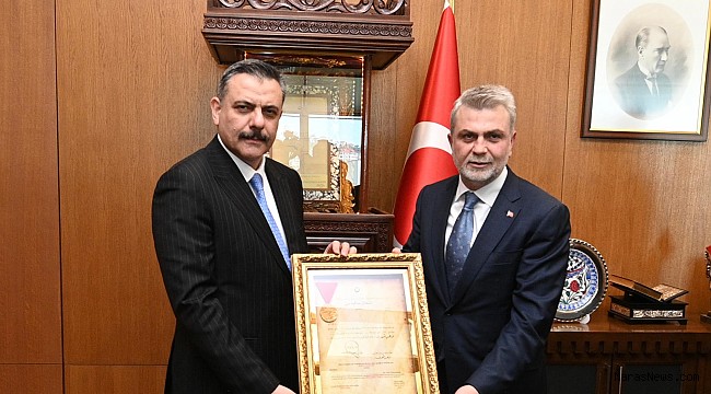 Başkan Görgel, İçişleri Bakanı Çiftçi’yi Ağırladı