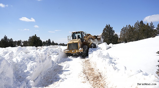 Büyükşehir’den Göksun Kırsalında Olumsuz Hava Koşullarıyla Etkin Mücadele