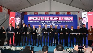 Büyükşehir’in Türkoğlu’ndaki 825 Milyonluk Dev Yatırımlarının Açılışı Gerçekleştirildi