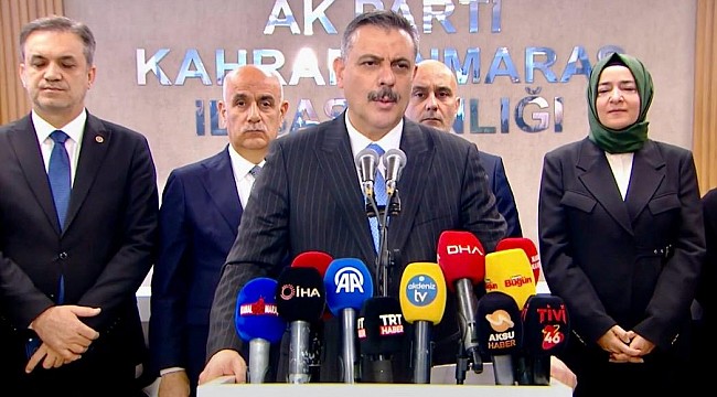 İçişleri Bakanı Mustafa Çiftçi Kahramanmaraş’ta