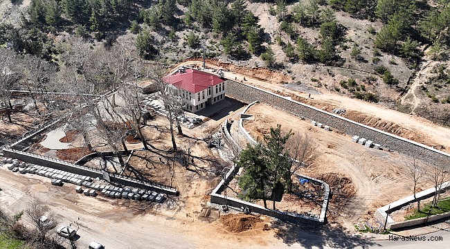 Çınaraltı Sosyal Tesisleri’nde Çevre Düzenine Geçildi