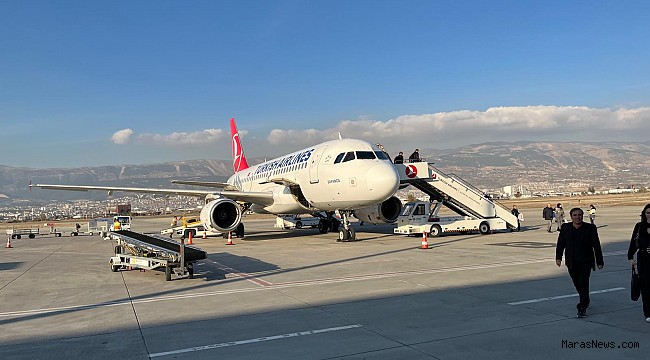 Kahramanmaraş Havalimanı’nda Şubat Ayında 22 Bin 156 Yolcuya Hizmet Verildi