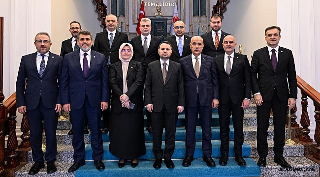 Kahramanmaraş Heyeti, Adalet Bakanı Gürlek’i Ziyaret Etti