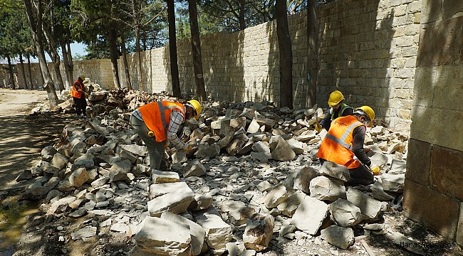 Kahramanmaraş Kalesi’nde Restorasyon Çalışmaları Tüm Hızıyla Sürüyor