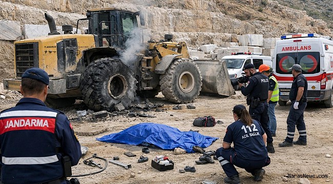 Kahramanmaraş’ta mermer ocağında patlama: 1 ölü