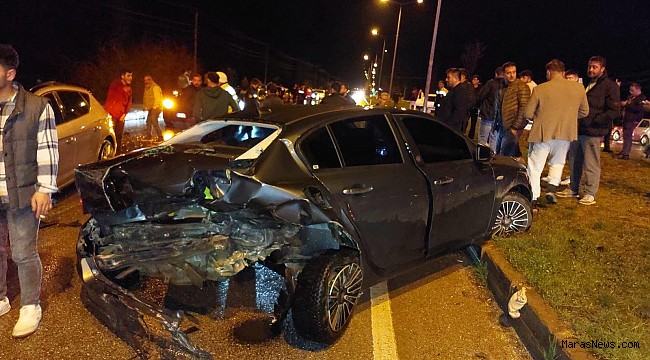 Kahramanmaraş’ta Peş Peşe Kaza: 1 Ölü, 3 Yaralı