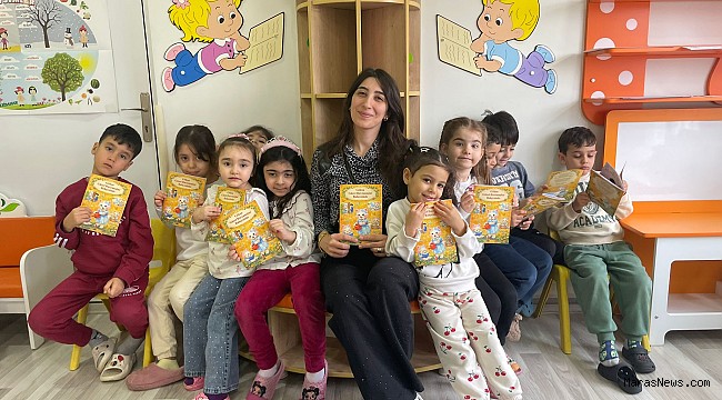 Onikişubat Belediyesi’nin minik kalplerinden Kütüphaneler Haftası’na örnek proje