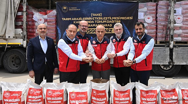 Kahramanmaraş’ta 120 Üreticiye 47 Ton Soya Tohumu Desteği