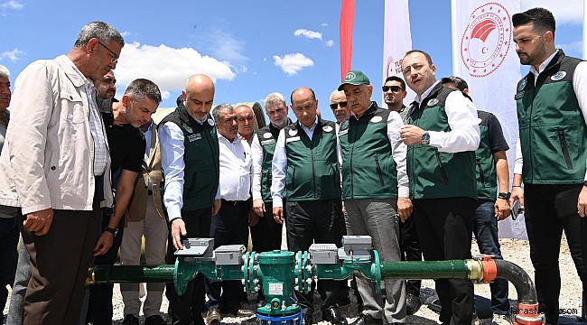 Kartalkaya Sulama Projesi’nde Çalışmalar Sürüyor