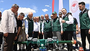 Kartalkaya Sulama Projesi’nde Çalışmalar Sürüyor
