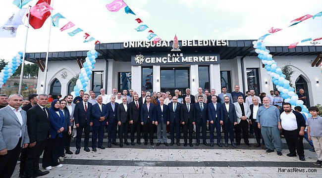 Onikişubat Belediyesi’nin Kale Gençlik Merkezi yoğun katılımla hizmete açıldı